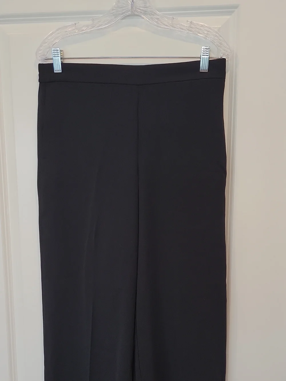 J. Crew Jamie Wide Leg Pull-On Pant In Black 14P NWT